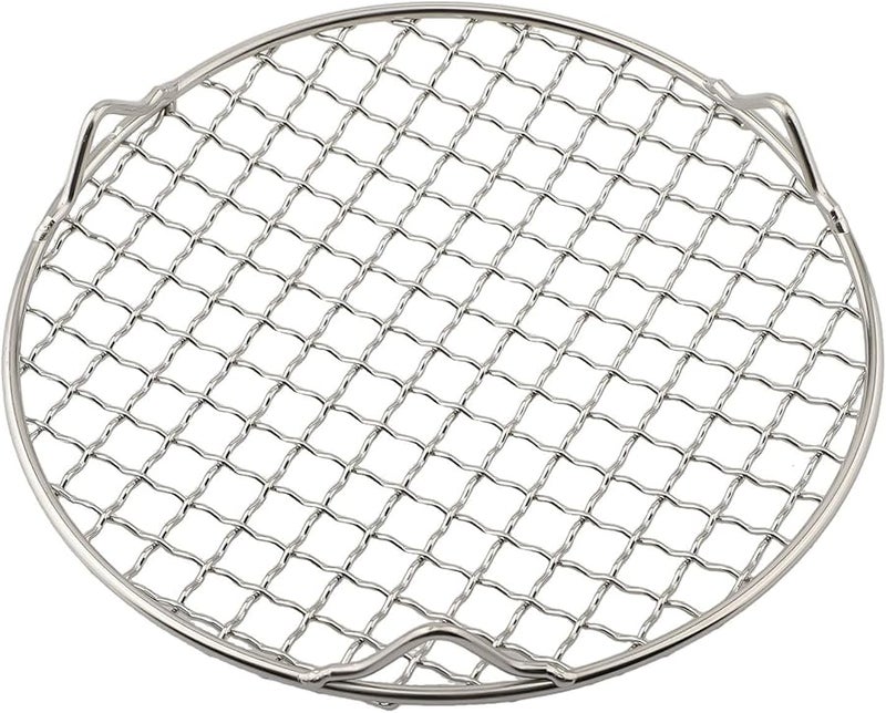 رف تبريد دائري من الفولاذ المقاوم للصدأ 20 سم للخبز والشواء والبيتزا والكعك في الفرن - Image 2